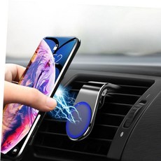 차량용 거치대 송풍구 집게형 스마트폰 차량핸드폰거치대 거치 마그네틱, 본상품