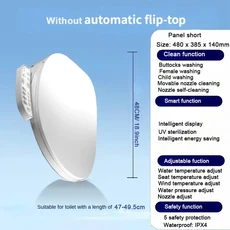 스마트 변기 시트 뚜껑 일본식 변기 전동 비데 지능형 비데 스마트 변기 일본식, 05 US plug-110V-S