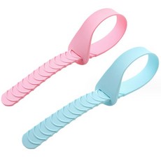 고양이 변기커버 뚫어뻥 버섯돌이 실리콘, 블루