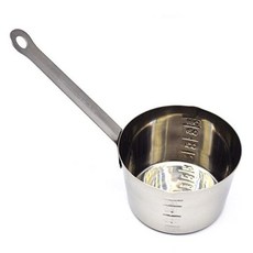 국산 스텐 계량컵 제빵 계량컵 비커 용량컵 200ml 롱 bar6+2yGx