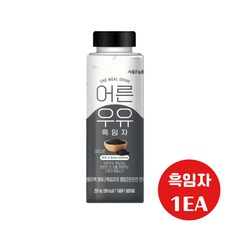 서울에프엔비 어른우유 흑임자 250ml 1개입/든든한 한끼, 1개