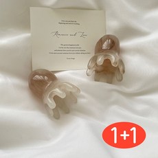 1+1 PHILIP 문어 괄사 마사지기 얼굴 리프팅 지압 마사지기 붓기제거 뷰티 홈케어, 마블 그레이, 2개