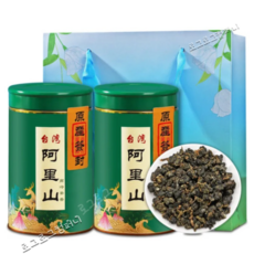 대만 특급 아리산 우롱차 500g 청향형 고산 오룡차, 2개, 1개입, 250g
