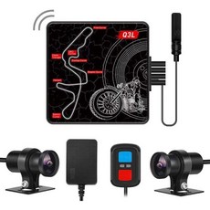 일본 직배송 VSYSTO 미니 모터사이클 대시 카메라 전면 및 후면 방수 방진 2메가픽셀 WIFI 신호 증폭기 놓친 녹화 알림 기능 진동 SONY imx307 Starvi