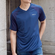 RATOPS 瑞多仕 男 V領 排汗衫 DB8921 丈青色
