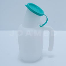 의료 소변통 간병용 캠핑용 병원용 오줌통 요양원 소변기 휴대용 남여공용 1100ml, 1개