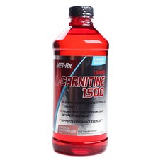 MET-Rx L-肉鹼液體1500, 西瓜, 1瓶, 473ml