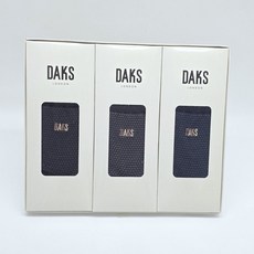 닥스 남성 신사양말 3족 정장양말 선물세트 26305