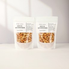 마카다미아정과 대용량 마카다미아강정 견과강정 견과선물세트 하루견과, 2개, 250g