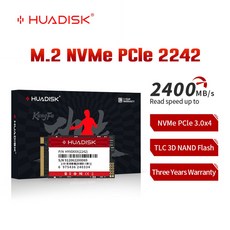 HUADISK SSD M2 스테이트 1TB 0X4 S540 2242 256GB 128GB 드라이브 LENOVO 솔리드 노트북 PCIE 512GB, 없음, 1.128GB NVMe M2 SSD