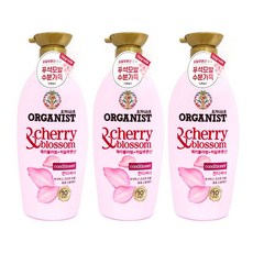오가니스트 체리블라썸히알루론산 컨디셔너, 500ml, 3개
