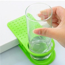 책상 컵홀더 집게형 텀블러 거치대 음료 쏟음 방지 테이블 사이드 수납함 데스크 정리