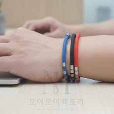 모어픽 정전기방지팔찌 이온아이저, 03) 레드