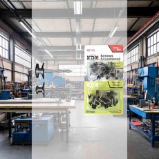 피스못세트 KZY-02 철물자재 콘크리트피스 피스모음 DIY철물용품 못모음 목재용나사못