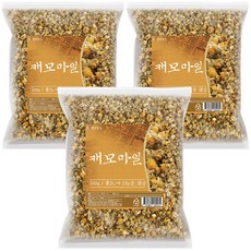 건강중심 캐모마일 꽃잎 차 카모마일 꽃 티, 3개, 1개입, 300g