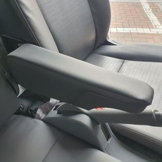 포터2 팔걸이 봉고3 화물차용 팔걸이 1톤 1.2톤 전기차 거치대, 가죽블랙, 1개, 봉고3용