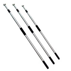 興林不銹鋼伸縮旗桿 手持廣告旗桿, 1個