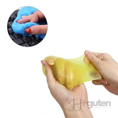 차량 먼지제거 흡착 클리너 키보드 청소 슬라임 젤리 구석 틈새청소 끈끈이, 1개, 상세페이지 참조