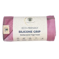 요가용 미끄럼 방지 핫 요가 타월 실리콘 그립이 있는 세탁기 세탁 가능한 빠른 건조 및 뛰어난 흡수성 다목적 기능성 매트 67.3 x 182.9cm26.5 72인치 여성, Cherry Blossom