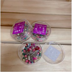 衣架的店 水滴型珠針 彩色珠針 定位針 長珠針 大頭針 不銹鋼珠針, 圓珠針, 1個