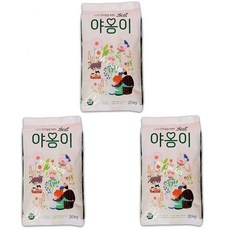 베스트야옹이 고양이사료 길고양이 대용량, 3개, 20kg, 닭