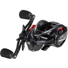 Sougayilang Baitcasting 릴 사이즈 300 베이트 캐스터 릴-레드-왼손잡이, Red-LXC300 오른손잡이용