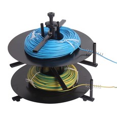 4단 풀링기 전선 전기줄 배선기 와이어 감기 케이블 권취기 정리, 표준 36cm 2단, 1개