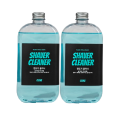 클렌즈 면도기 세정액 면도기 클리너 면도날 세척 (전 브랜드 사용), 2개, 1세트