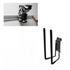 스키 및 스노보드 부츠 벽걸이 보관 롤러 스케이트 아이스 부츠를 위한 마운트, black