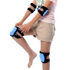 Crazy Safety 兒童護具組 護膝護肘, 王子藍, 1個