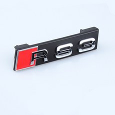 아우디 엠블럼 전면, RS3화이트