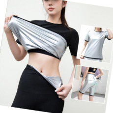 반팔땀복세트 여성 반팔 땀복 상하세트 ELT-010