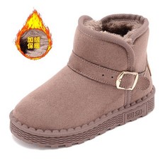 雪靴 女童 男童 兒童雪靴 防水雪靴 雪地靴 童靴 回力童鞋兒童雪地靴2024新款冬季男童大棉鞋加絨加厚保暖女