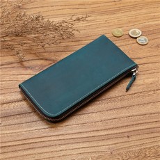 牛皮長夾 真皮長夾 拉鍊長夾 皮夾 錢包