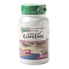 Natures Plus 西洋蔘素食膠囊 250mg, 60顆, 1罐