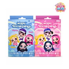 캐치티니핑 에스파 콜라보 캐릭터 올밴드 표준 색상랜덤발송, 1개, 12개입