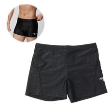 OW 남성 실내 수영복 스판 수영장 L 블랙 스윔 3부