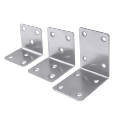 4378 S 40x40x40 스텐 꺽쇠 코너철 보강 연결 철물 브라켓, 1개, 스텐꺽쇠