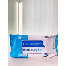맑은하루 핵트 베이킹소다 청소포 50매, 1개