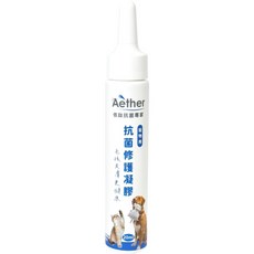 Aether 抗菌修護凝膠，適用於各種動物，小動物肌膚保濕保養, 1個, Aether抗菌修護凝膠