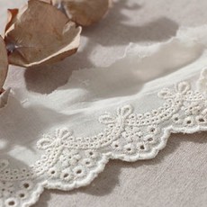 퀼트스타 사브리나 면자수레이스_내추럴 112, 1개, 내추럴