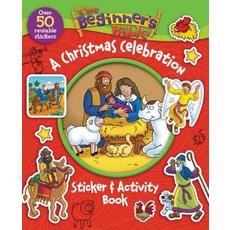 The Beginner's Bible: A Christmas Celebration Sticker and Activity Book Paperback, Zonderkidz