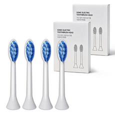 [리필 칫솔모] 오늘좋은 한경희 음파 전동칫솔 일반 미세 교체 리필용, 2박스, HAAN 미세 칫솔모 2p