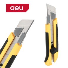 델리툴즈 대형 다이얼락 커터칼 작업용 도배 장판 칼 25mm, 빅 다이얼락 커터칼_25mm (DL0035), 1개