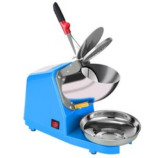 JH109S 雙刀碎冰機 300W 功率 65KG/HR 高產能, 藍色