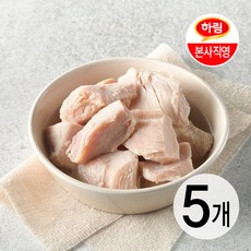 하림이닭 닭가슴살 캔 135g 5개