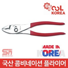 툴코리아 T6AA300 국산 8인치 콤비네이션 플라이어, 1개