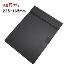 商務磁性寫字板夾 A4橙色平闆款, A5黑色筆扣款 平蓋 這是A5哦, 黑色, A5, 筆扣款
