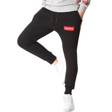 Supreme 冬季 Raised 男女通用刺繡慢跑褲