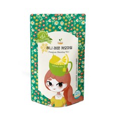 허니 레몬 캐모마일 과일 허브티 블렌딩차 삼각티백, 1개, 25개입, 2g